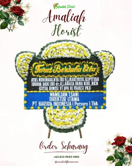 Papan Bunga Duka Krebet